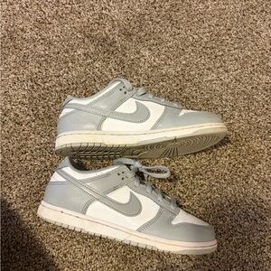 Nike Kids Sneakers Gray and White